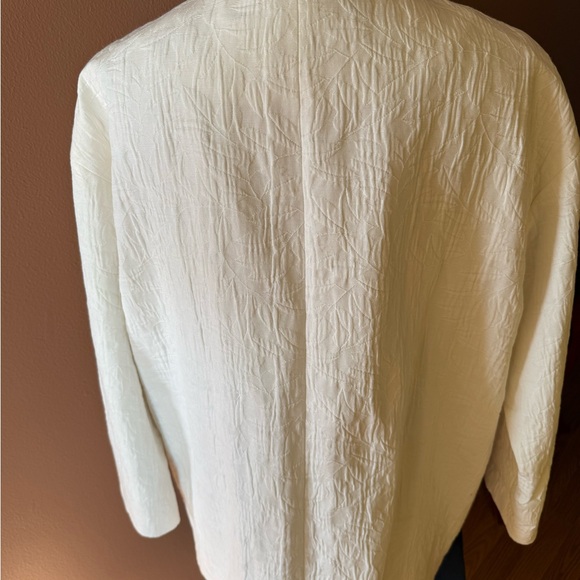 Zara Basic Collection Cream Jacket - Picture 2 of 8